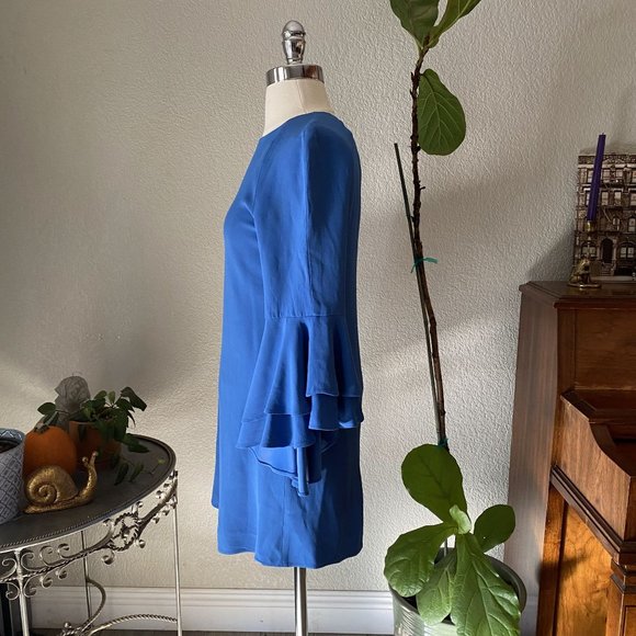 ALEXIS Melany Ruffle Sleeve Mini Dress Small - Picture 4 of 12